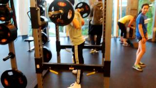 Squat 115 lbs (all angles)
