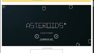 Information Flashpoint Friday Episode 159 VIEWER REQUEST: Asteroids (HTML5) Guide