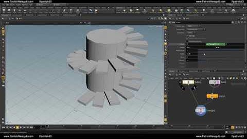 Houdini #1 simple spiral stairs