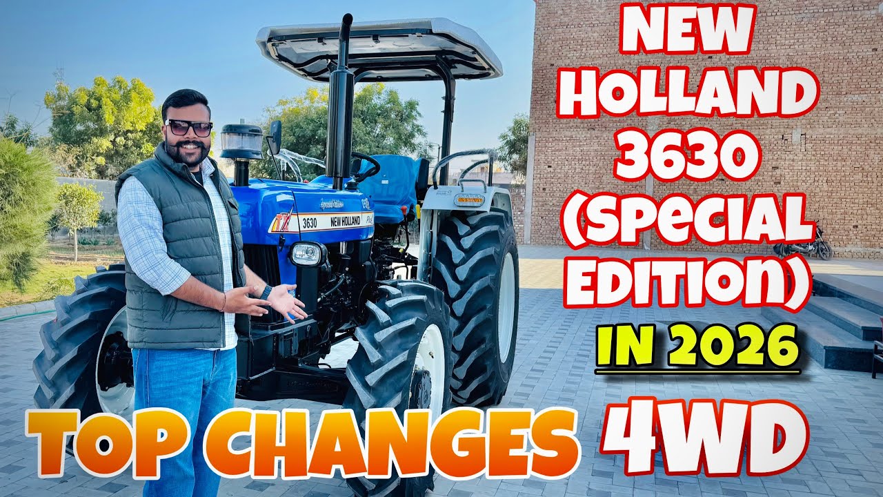 NEW HOLLAND 3630 4WD (Special Edition) 2026 MODEL || Detailed Review || Brarfarm Edits