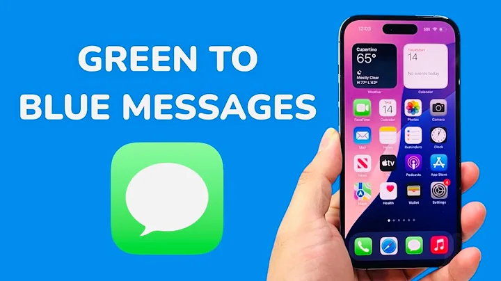 How To Turn Green Messages On iPhone To Blue Messages