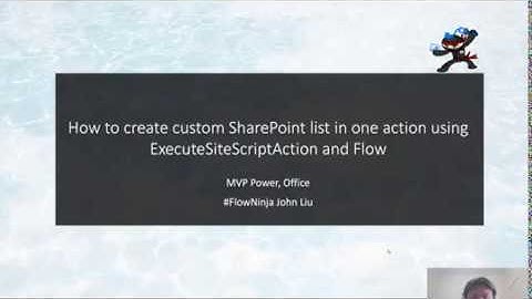 How to create custom SharePoint list with one action in Flow using ExecuteSiteScriptAction