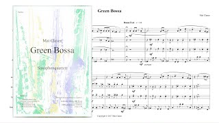 Bossa Nova for Saxophone Quartet 