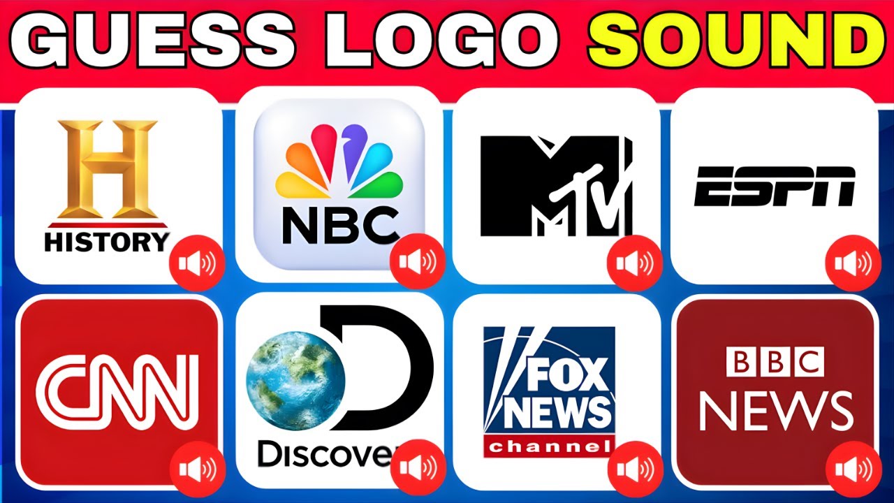 Guess The TV Channel Logo Sound 📺🔊 | HBO, BBC, CNN, Discovery | Quiz 2025