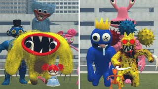 PLAYING AS  JOYVILLE WOOLY BULLY AND POPPY PLAYTIME VS PLAYING AS RAINBOW FRIENDS in Garrys Mod