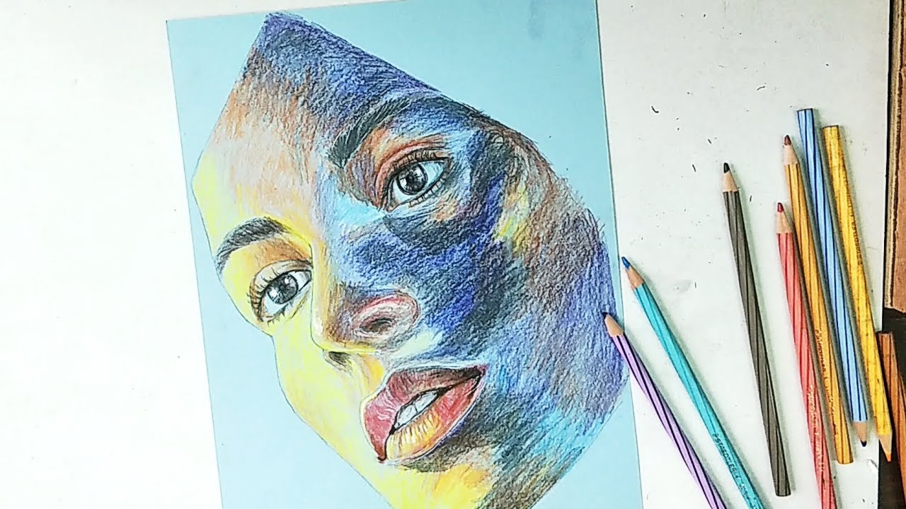 Pencil Colour Drawing Best Coloured Pencils Colored Pencil Drawing