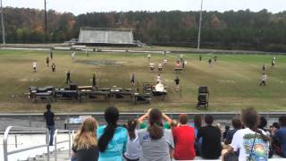 Panther Creek Marching Band Senior Run 2015