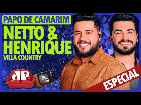 EXCLUSIVA COM A DUPLA QUE MAIS PROMETE | Netto & Henrique | Papo de camarim #sofadapan