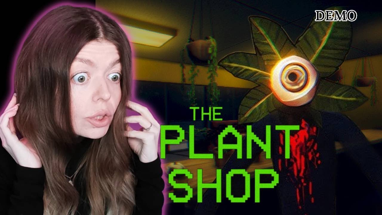 THE PLANTS ARE EVIL? | The Plant Shop Demo | Full Playthrough | Horror Game