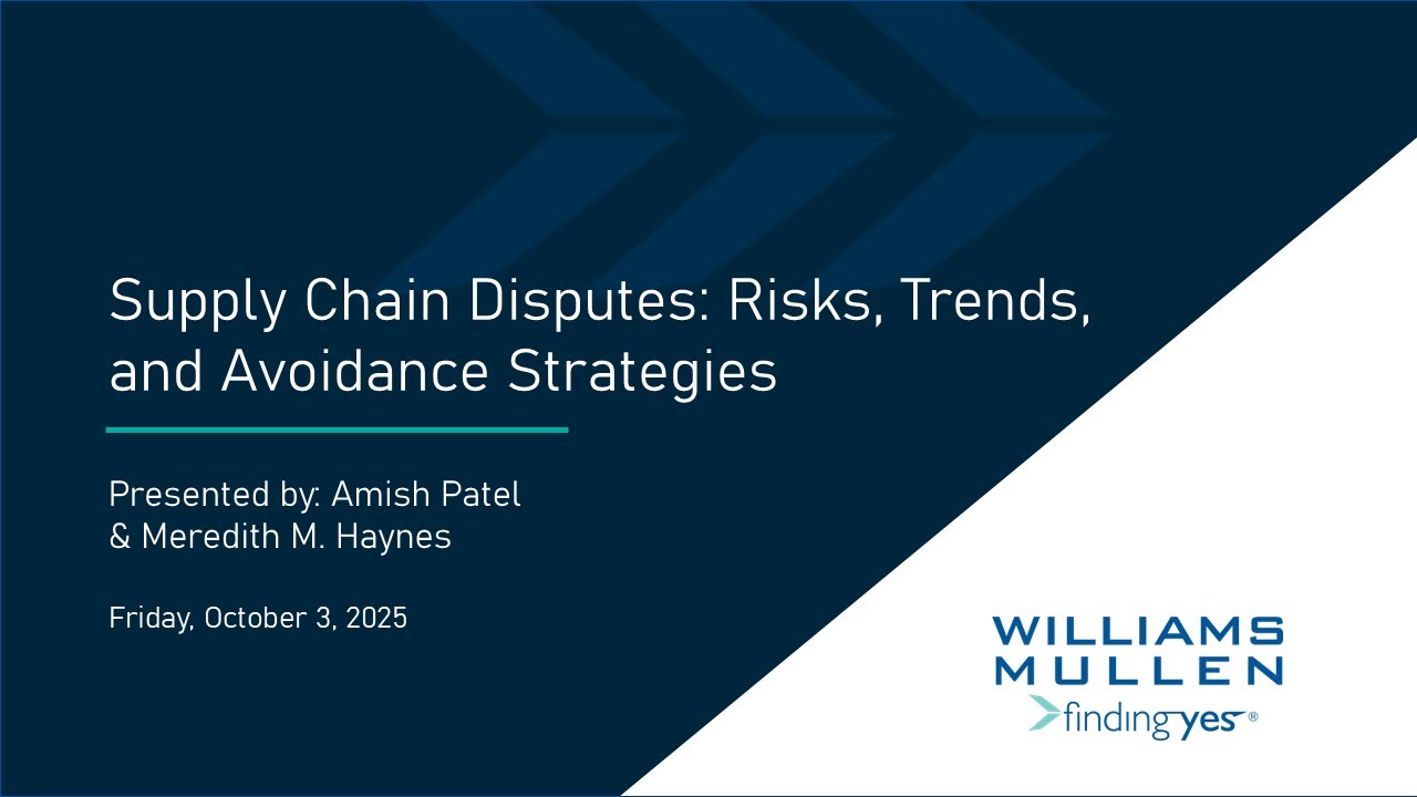 Supply Chain Disputes: Risks, Trends, and Avoidance Strategies