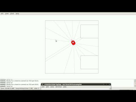 Differential Drive Robot Parallel Parking - Vishal Kema