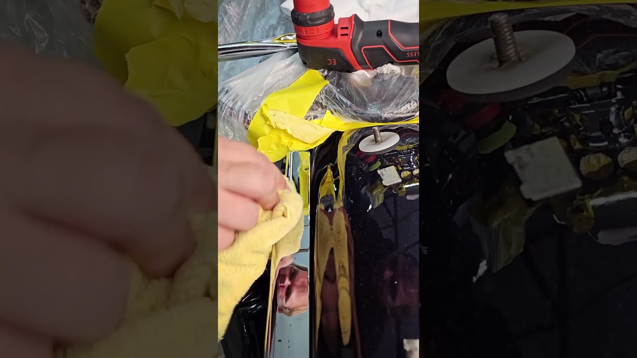 Не каждая химия подойдет для очистки хрома. Будьте осторожны с вашими мотоциклами!