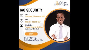 Infrastructure as Code (IaC) Security with Kiiru Maina