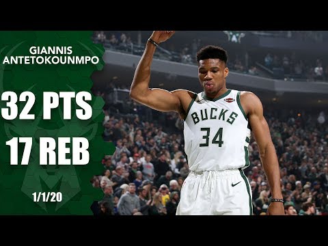 Giannis Antetokounmpo notches double-double in Bucks vs. Timberwolves | 2019-20 NBA Highlights