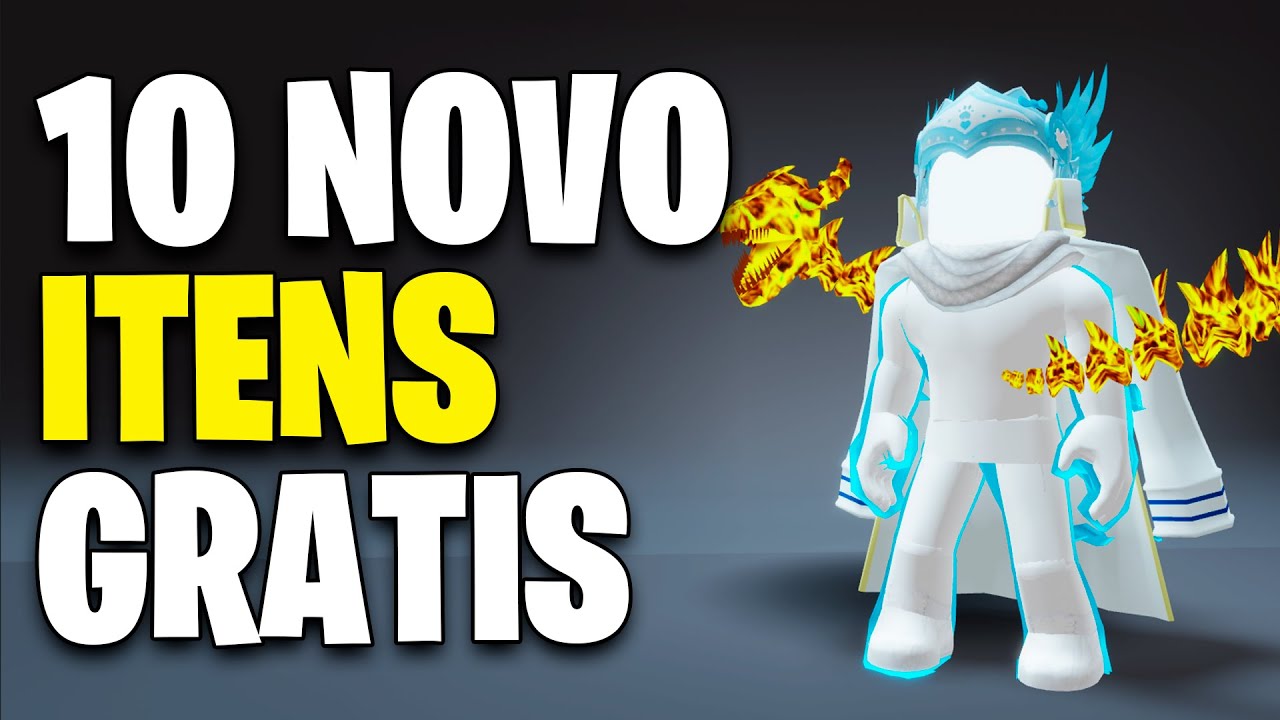 COMO PEGAR 10 ITENS GRÁTIS ROBLOX - (ROBLOX) roblox itens gratis 