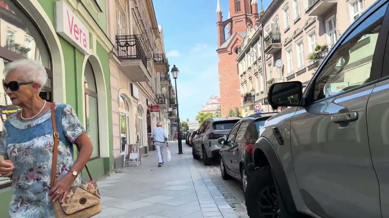 KALISZ POLAND, walking tour 4K, the forgotten city