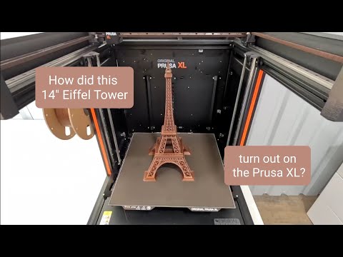 Eiffel Tower on the Prusa XL!