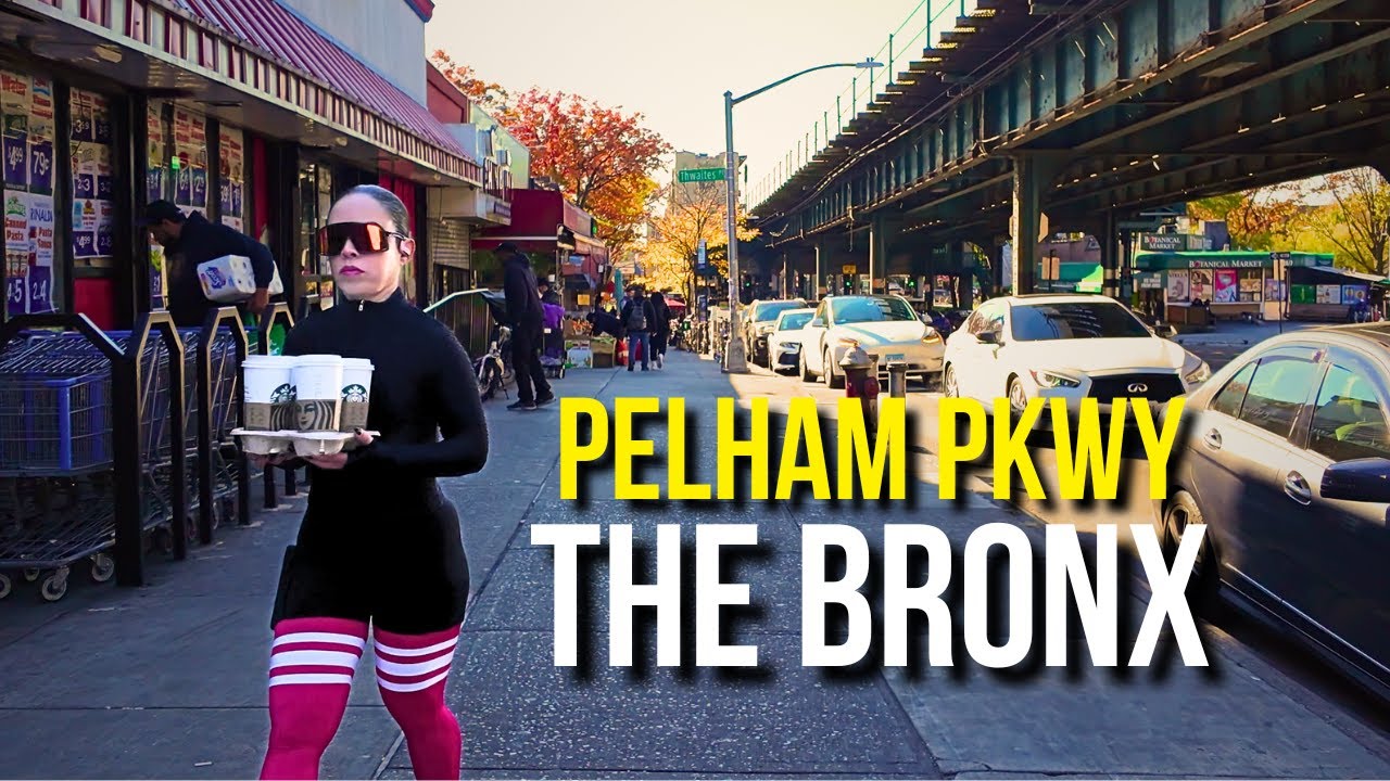 The Bronx NYC Pelham Parkway 4K Walking Tour