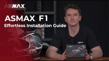 ASMAX F1 Motorcycle Bluetooth Headset | INSTALLATION