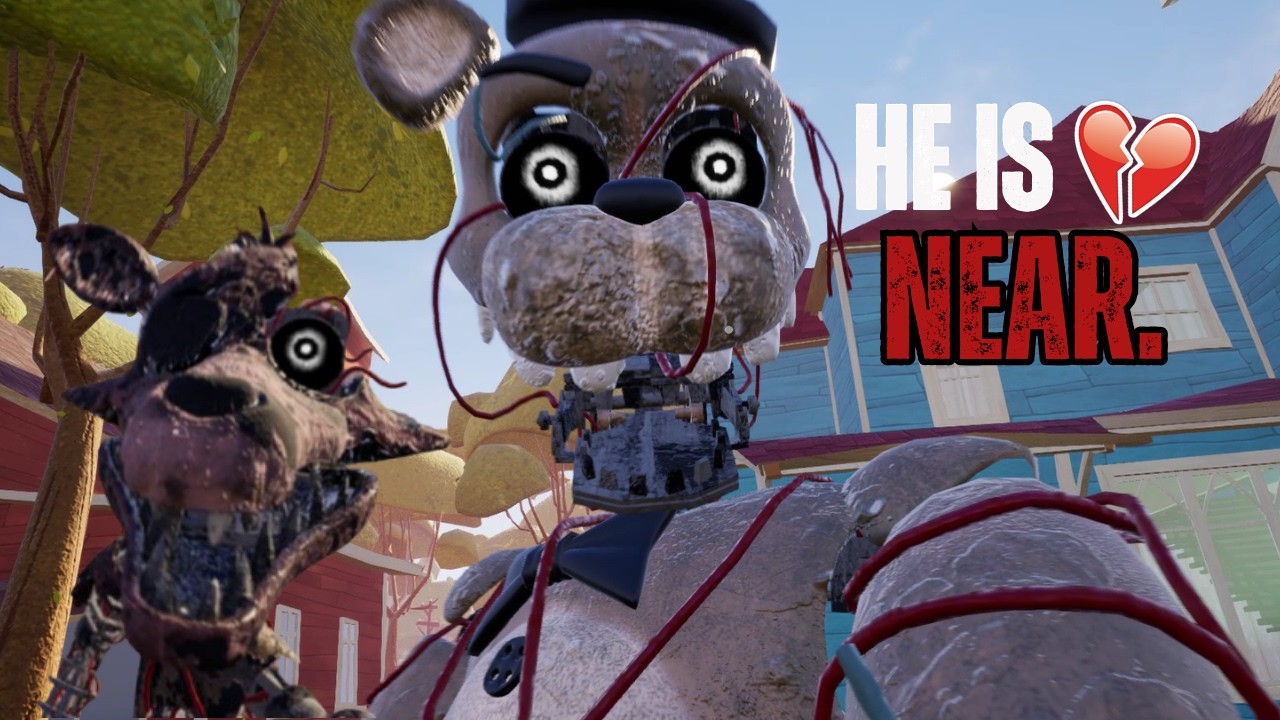 IGNITED FREDDY Makes Hello Neighbor IMPOSSIBLE To Beat...