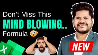 OMG  What a Mind Blowing Excel Formula ( don't Miss it )