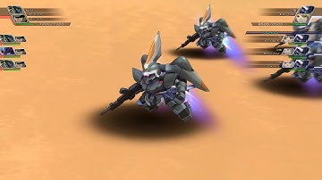 SD Gundam G-Generation Cross Rays - Ginn All Animations