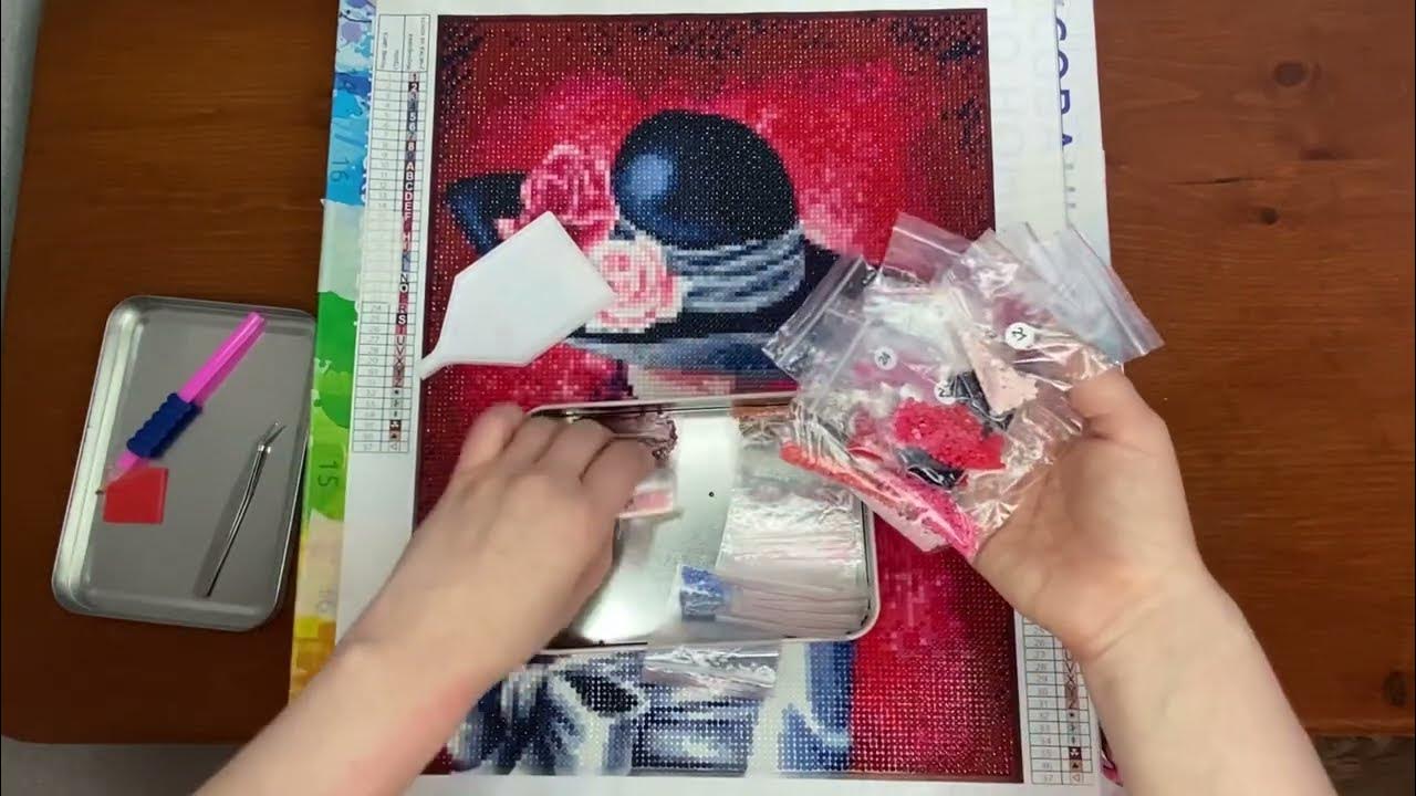 Алмазная мозаика Emblem «Дама в шляпе». Обзор и готовая работа. - YouTube