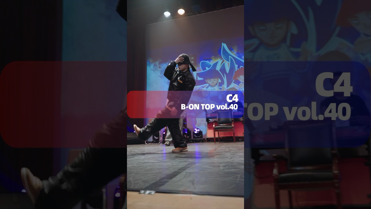 B-BOY C4's Judge Showcase in B-ON TOP vol.40 