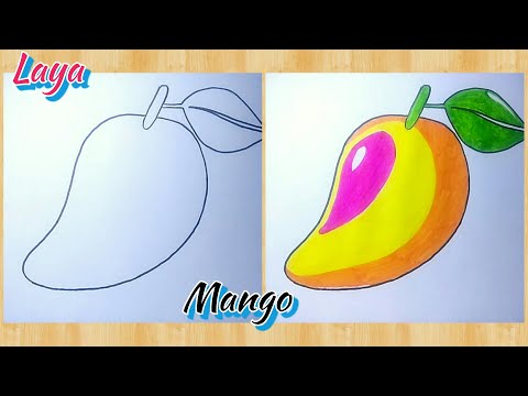 Vidéo: Comment Apprendre à Dessiner Une Mangue