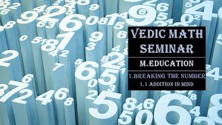 Addition Tricks Using Vedic Math | Fast Addition in Mind | Vedic Math Tricks