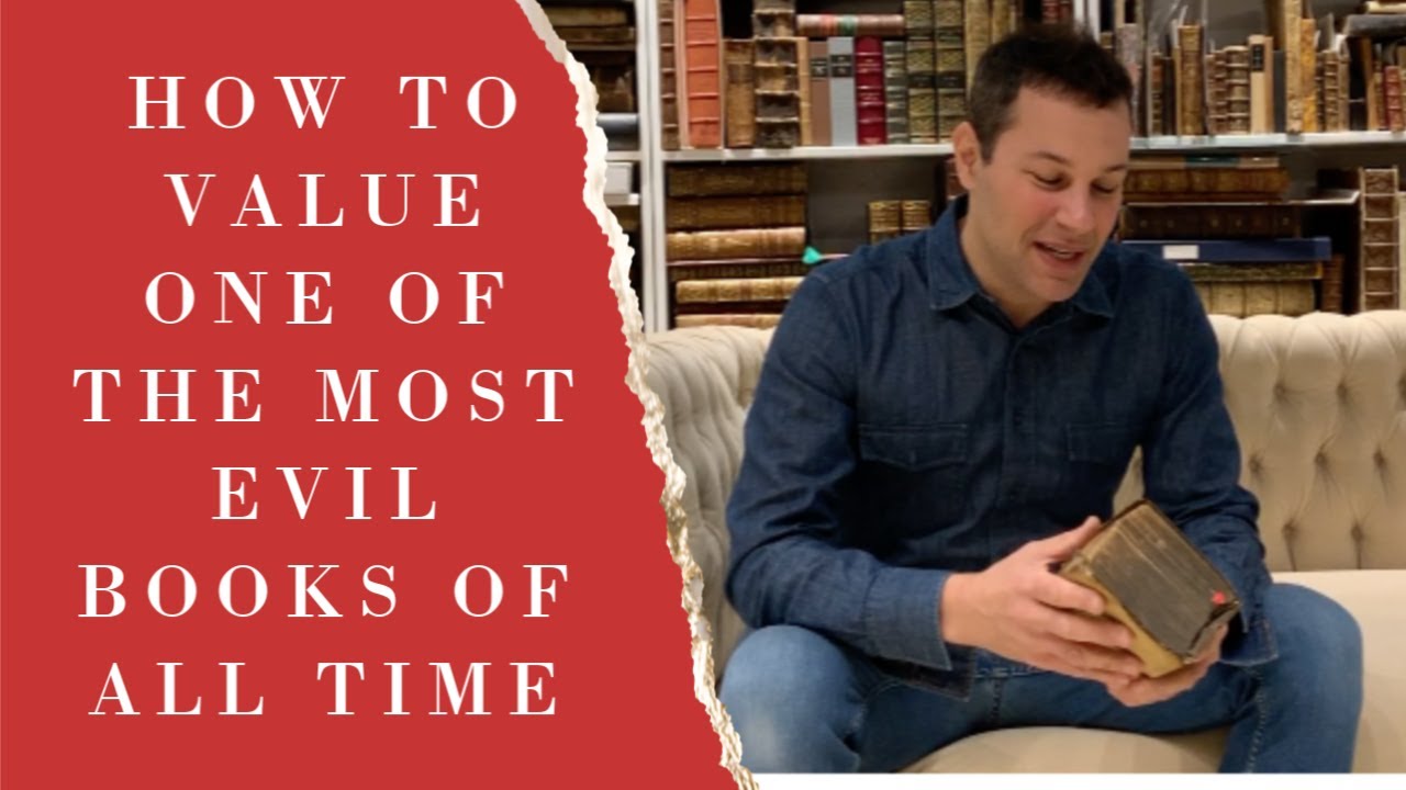 How to Value one of the MOST EVIL BOOKS of all time