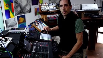 The RAW Mpc X workflow with samples and Akai Force