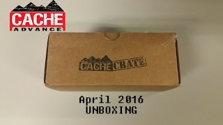 CacheCrate Unboxing April 2016