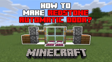 [2025] How to Make a Redstone Door in Minecraft 1.21