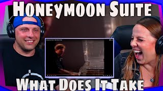 REACTION TO Honeymoon Suite - What Does It Take | THE WOLF HUNTERZ REACTIONS