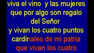 Viva el Vino y las Mujeres  -  Manolo Escobar -  karaoke   Tony Ginzo chords
