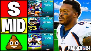 Ranking EVERY SUGAR RUSH CARD In Madden 24 Ultimate Team