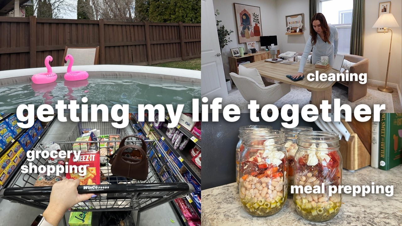 WEEK IN MY LIFE | getting my life together + getting back on track!