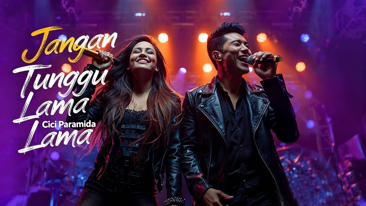 JANGAN TUNGU LAMA LAMA + LIRIK - CICI PARAMIDA - COVER MUSIK MILENIAL
