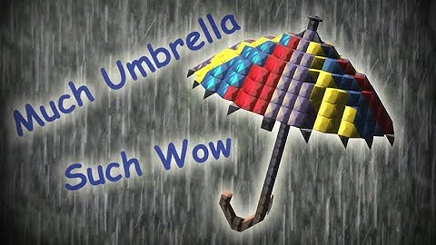 UMBRELLA - Robocraft Showcase - Much Umbrella Such Wow
