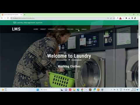 Laundry Management System Using PHP and MySQL V2.0 | PHPGurukul