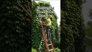 ✂️ Stripping down a house swallowed by wild ivy in hyper-speed! 🏡