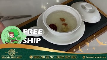 Yến chưng tươi như nhà làm của Bảo Sơn True Nest