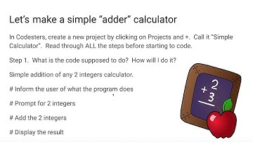 Python Mini Challenge: Python Adder