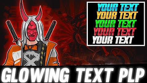 Pixellab Text Effect Preset Pack | Text Effect Plp File | Glowing Text Pack Pixellab 2022🔥