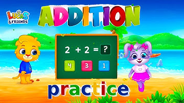 123 Math Kids - Addition Practice Up to 10 With Lucas and Ruby | Rv Appstudio Game