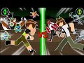 BEN 10 REBOOT VS BEN 10 (STICK NODES) #ben10 #sticknodes #animation #ben10reboot