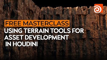Free Masterclass: Creatively Using Terrain Tools for Asset Development in Houdini