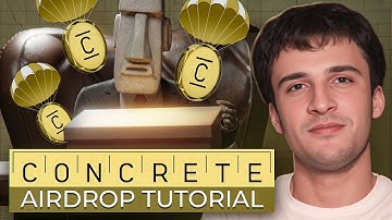 Concrete Airdrop Tutorial [Free Crypto Airdrop Guide]