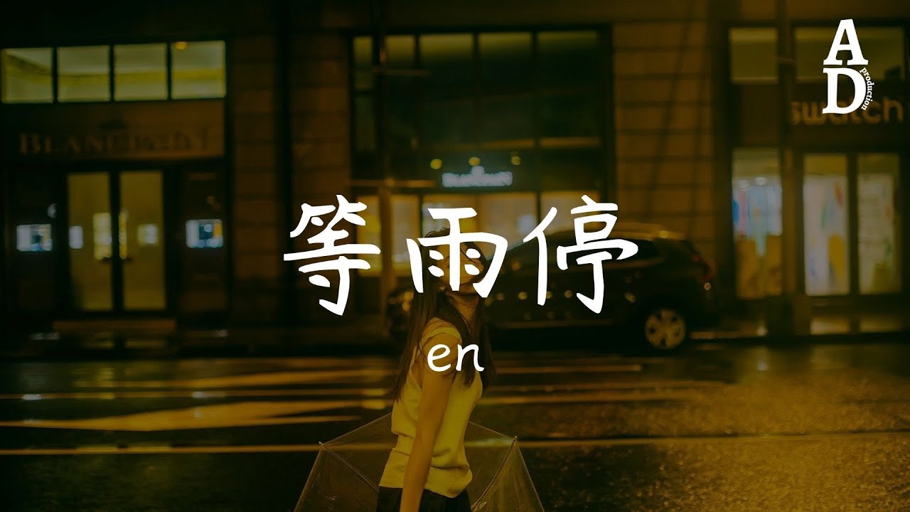 等雨停 - en『我幻想过 无数次 和你重逢的场景，窗外放晴 我已经 流泪哭红的眼睛』【动态歌词/Pinyin Lyrics】